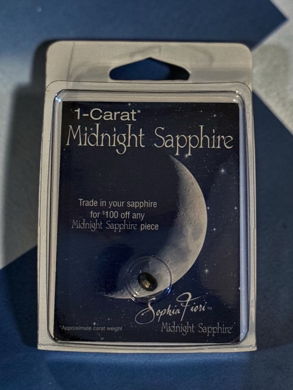 🫶🏻 Sophia Fiori 1-Carat Midnight Sapphire